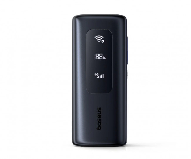 Павербанк, роутер и зарядка в одном корпусе Baseus EnerGeek GX11 MiFi Power Bank 20000mAh 67W